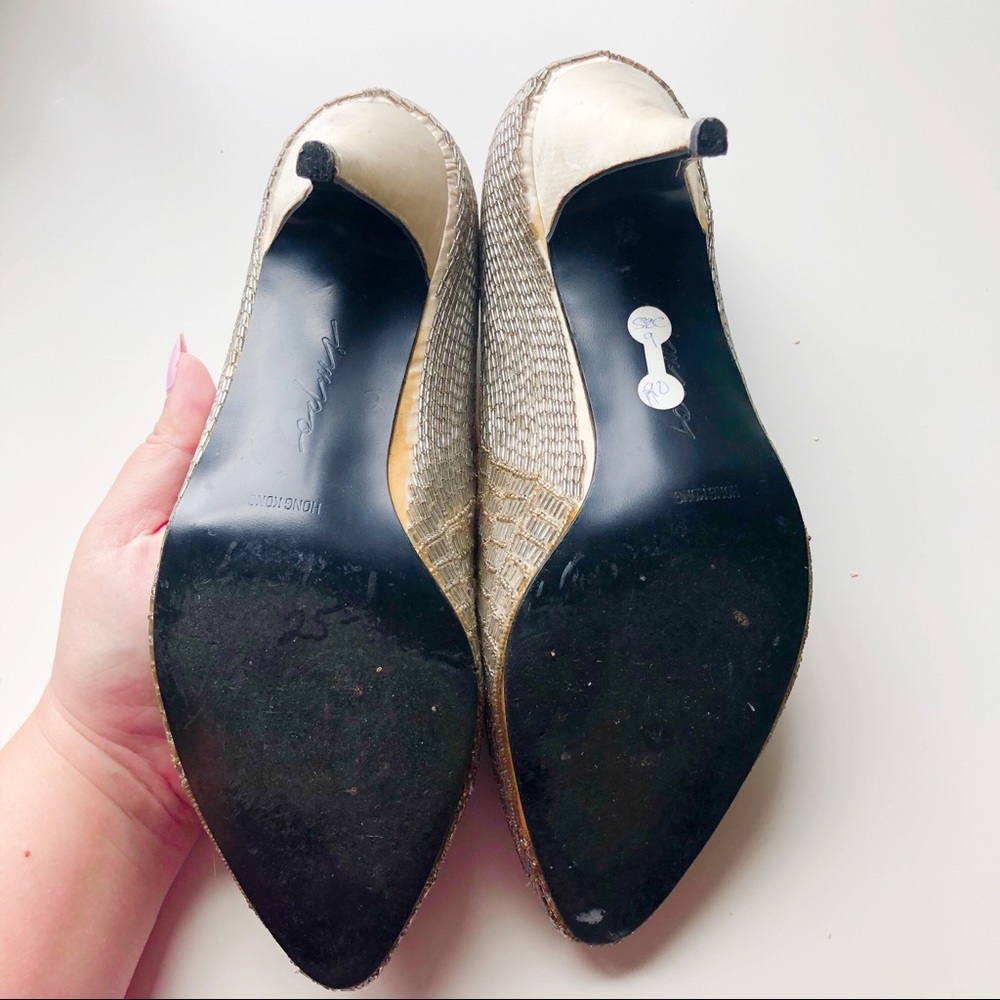 Vintage ❄️GLASS SLIPPERS❄️ - Picture 4 of 8